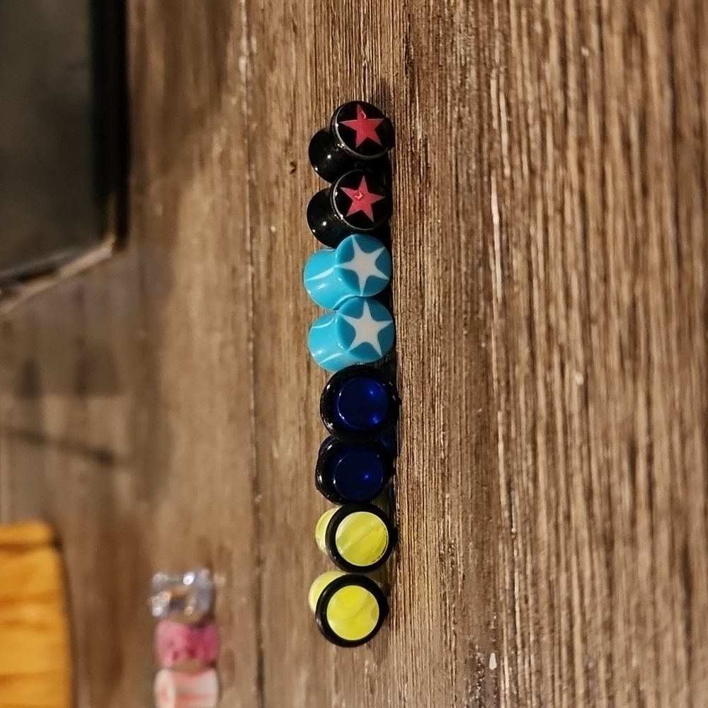 Plastic 0g Ear Plugs